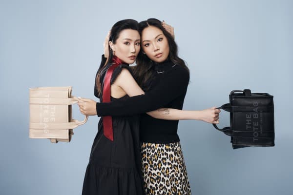 #legend100: Jessica Wong and Tasha Lam rock Marc Jacobs’ SS21 collection of bags